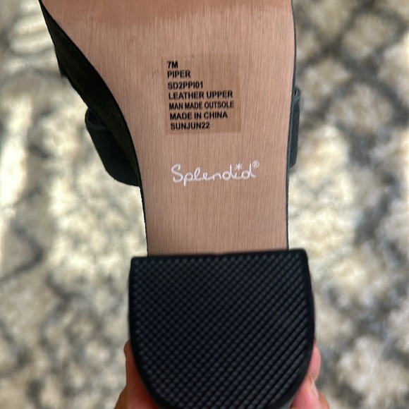 Splendid Piper Green Suede Heel - Picture 8 of 11